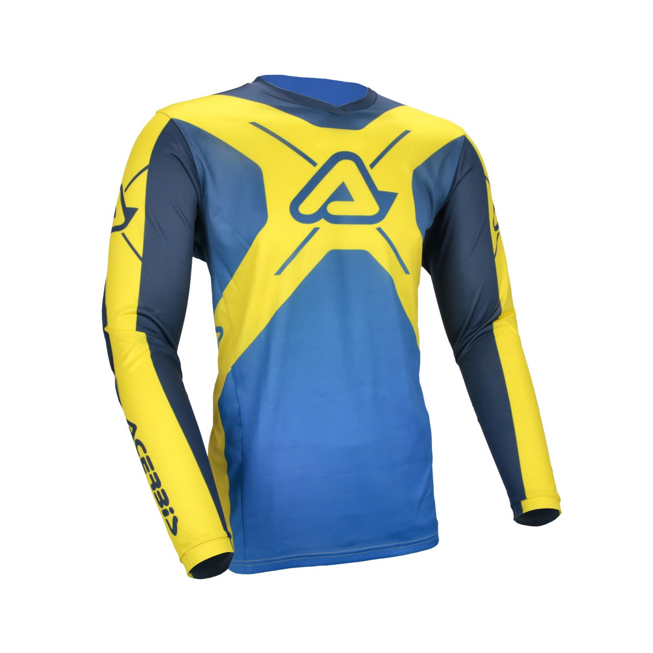 Acerbis Jersey MX J-Track 2.0 blau-gelb