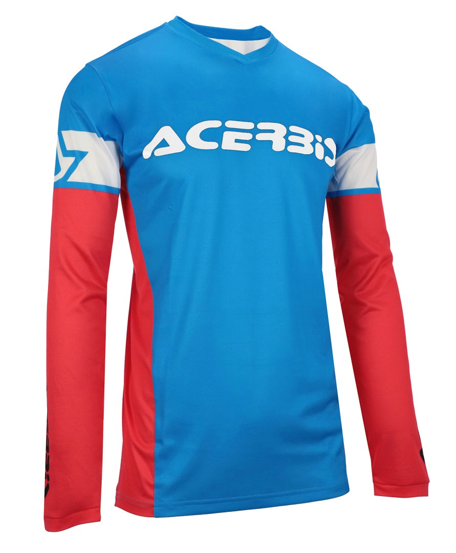 Acerbis Jersey MX J-Track 2.0 blau-rot