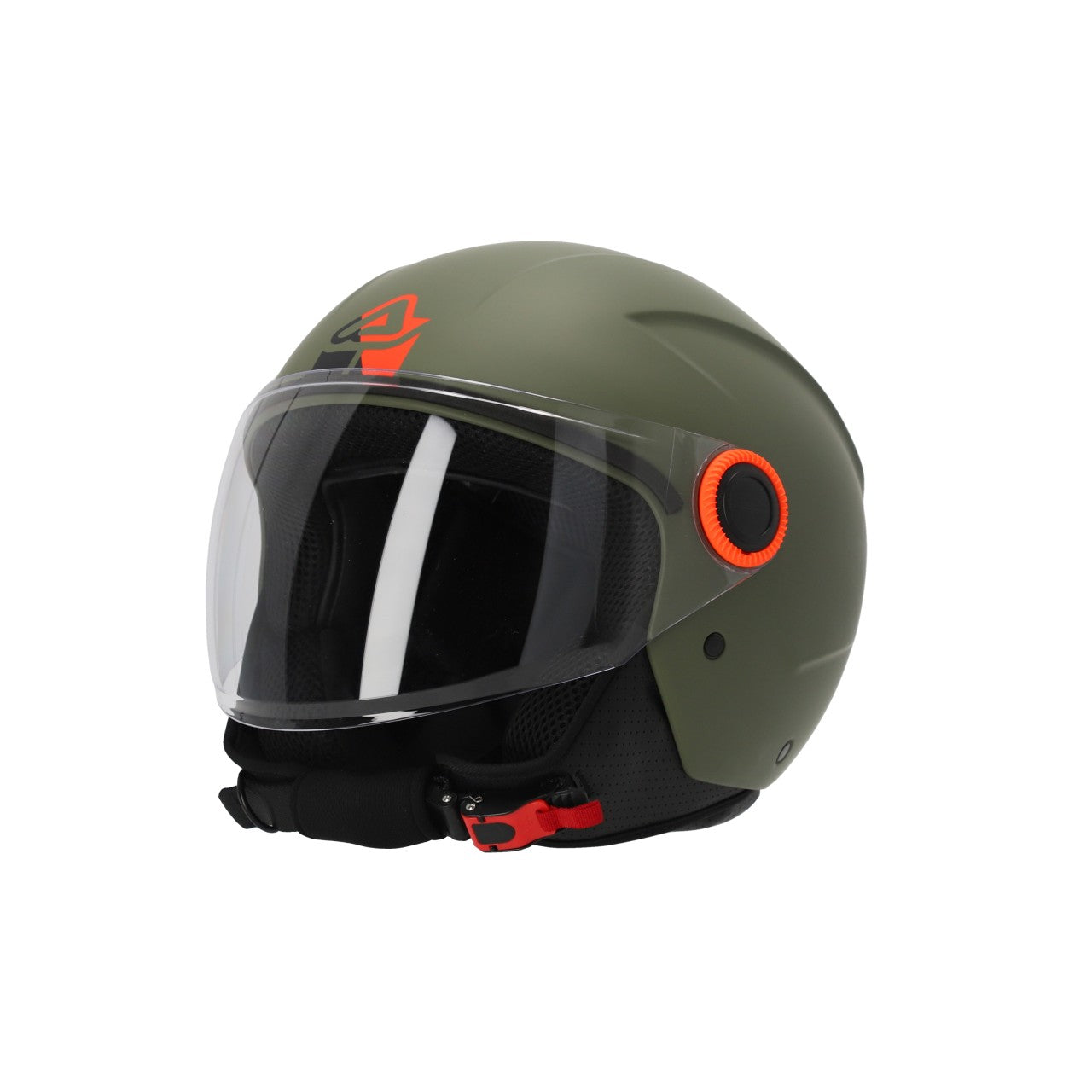 Acerbis Helm Jet Brezza grün-military
