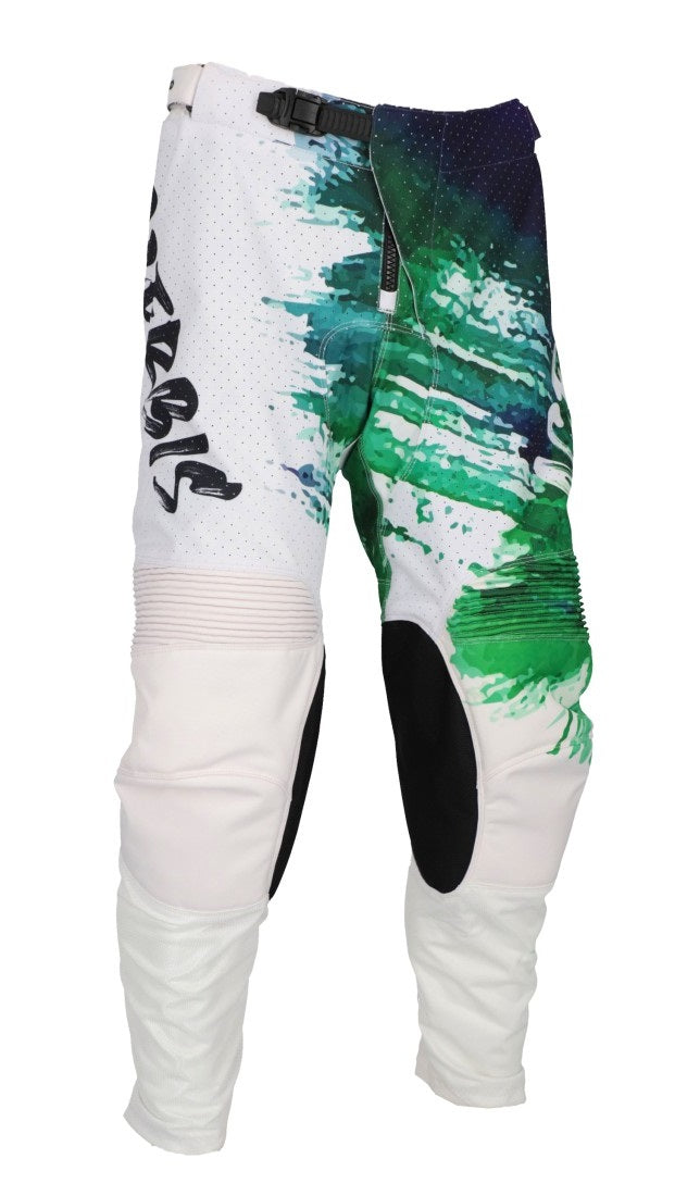 Acerbis Hose MX K-Vented weiß-grün-purple