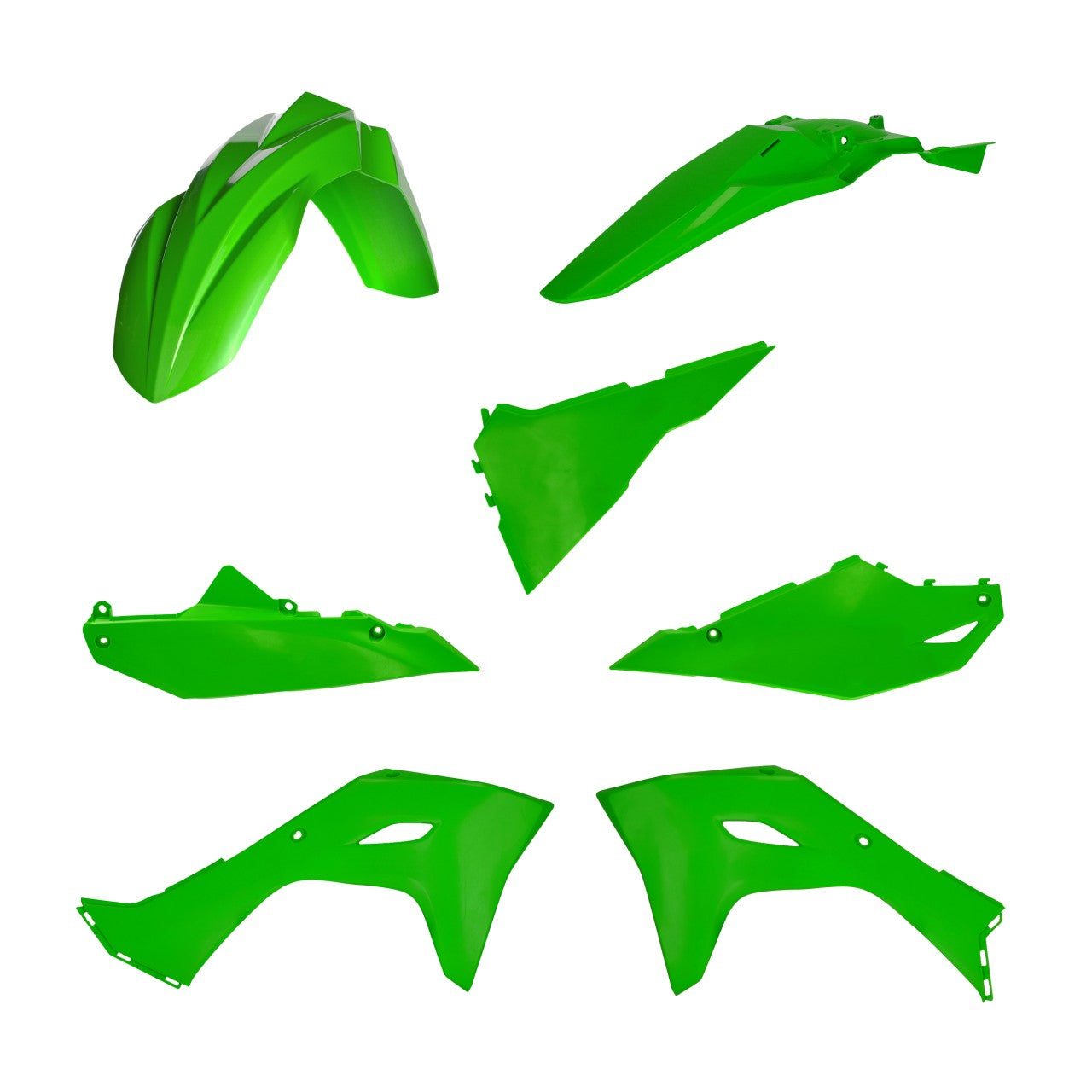 Acerbis Plastik Kit passend für Kawasaki OEM / 5tlg.