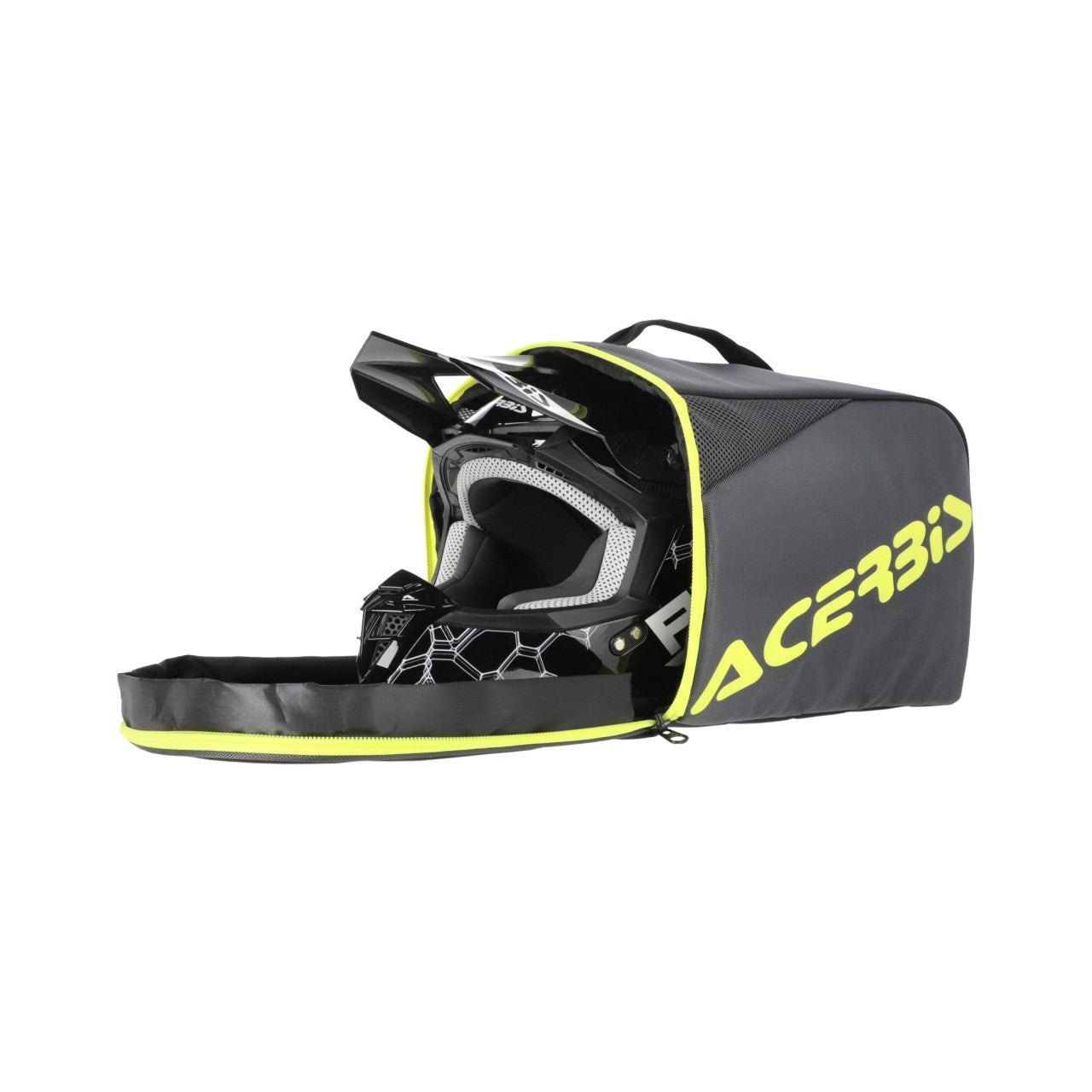 Acerbis Helmtasche Linear schwarz-gelb-fluo