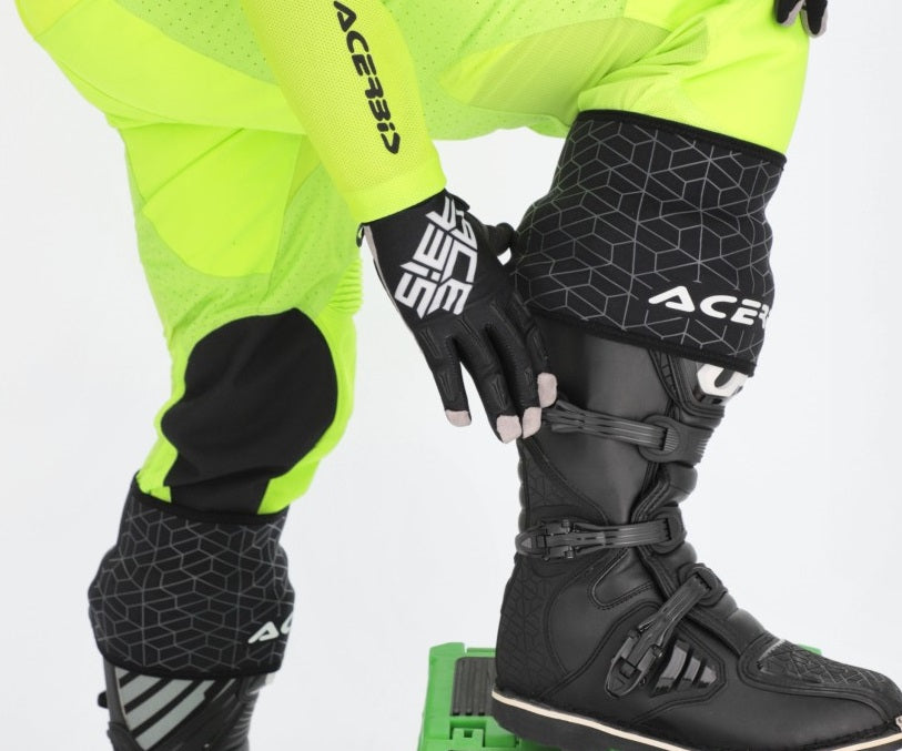 Acerbis Stiefel Schlammschutz schwarz