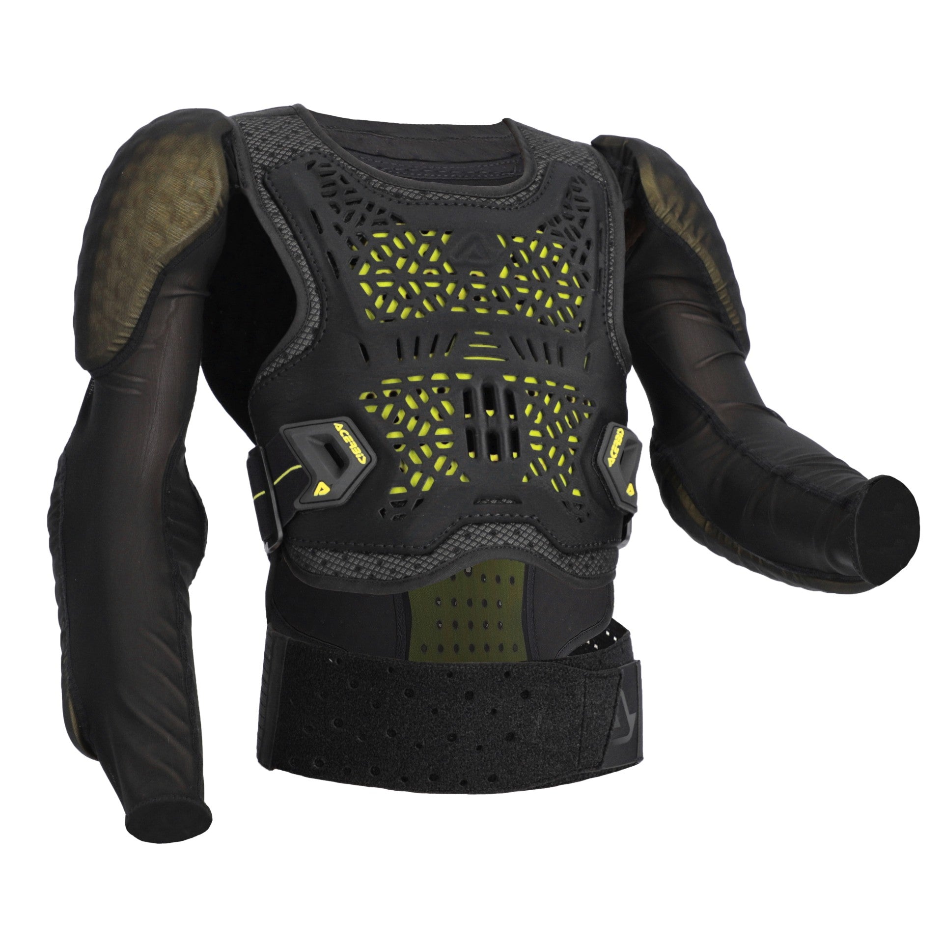 Acerbis Protektorjacke Plasma Junior schwarz-gelb-fluo