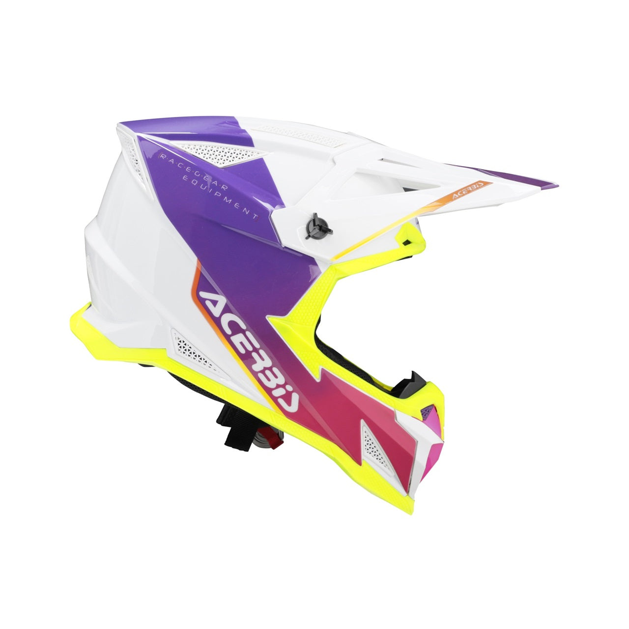 SALE% - Acerbis Helm T711 weiß-violett