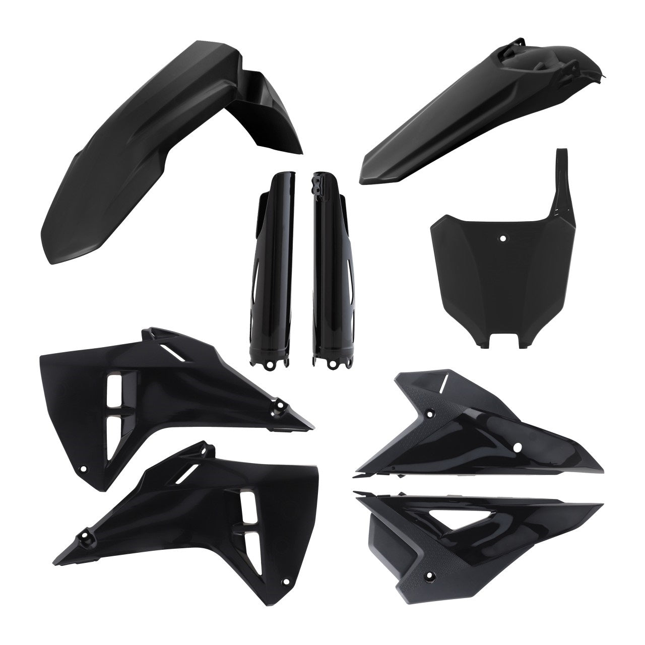 Acerbis Plastik Full Kit passend für Honda schwarz / 6tlg.