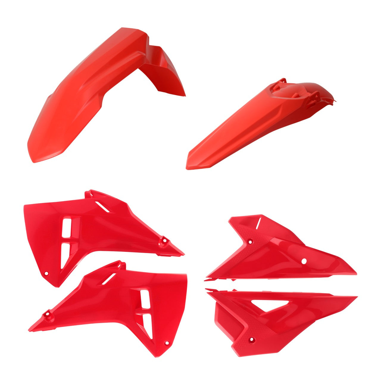 Acerbis Plastik Kit passend für Honda rot / 4tlg.