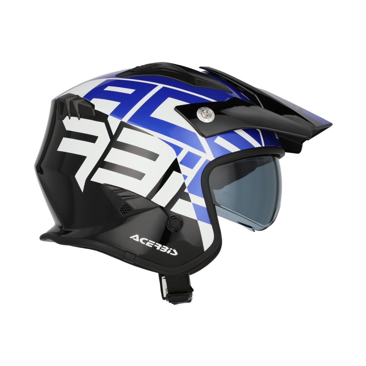 Acerbis Helm Jet Aria 2206 Sport schwarz-blau matt