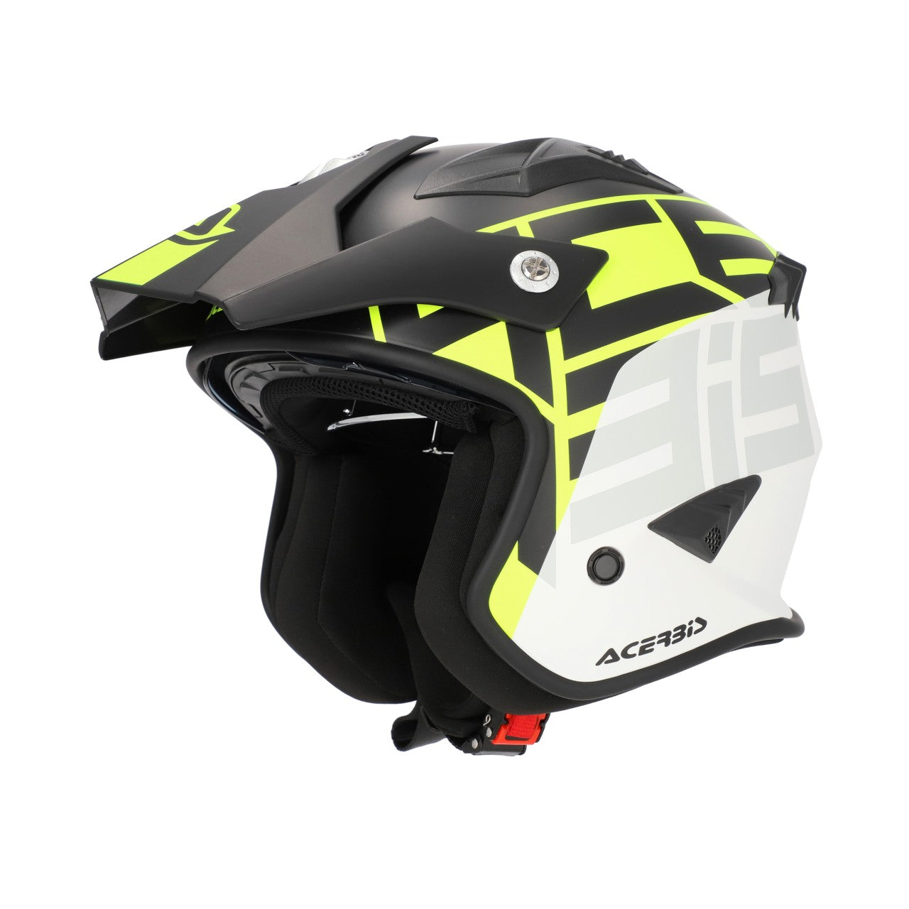 Acerbis Helm Jet Aria 2206 Sport schwarz-gelb-fluo matt