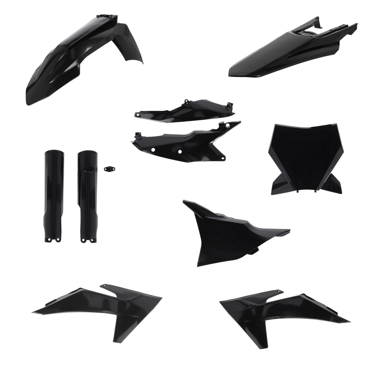 Acerbis Plastik Full Kit passend für KTM schwarz / 7-tlg.