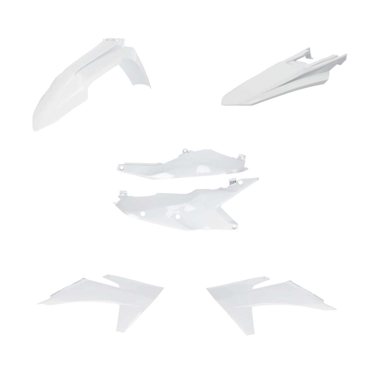 Acerbis Plastik Kit passend für KTM weiß / 4tlg.