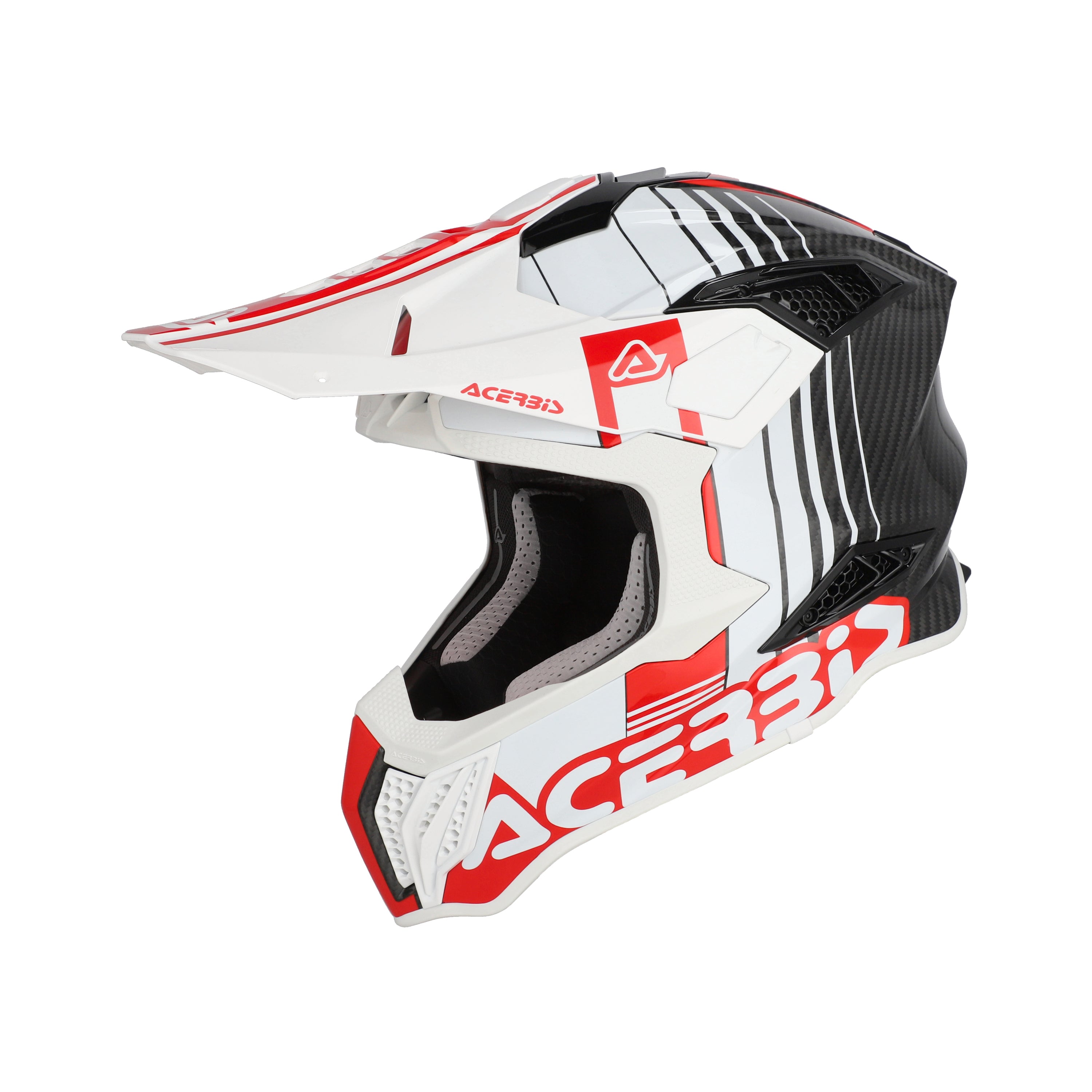 Acerbis Helm Airstrike-C weiß-rot