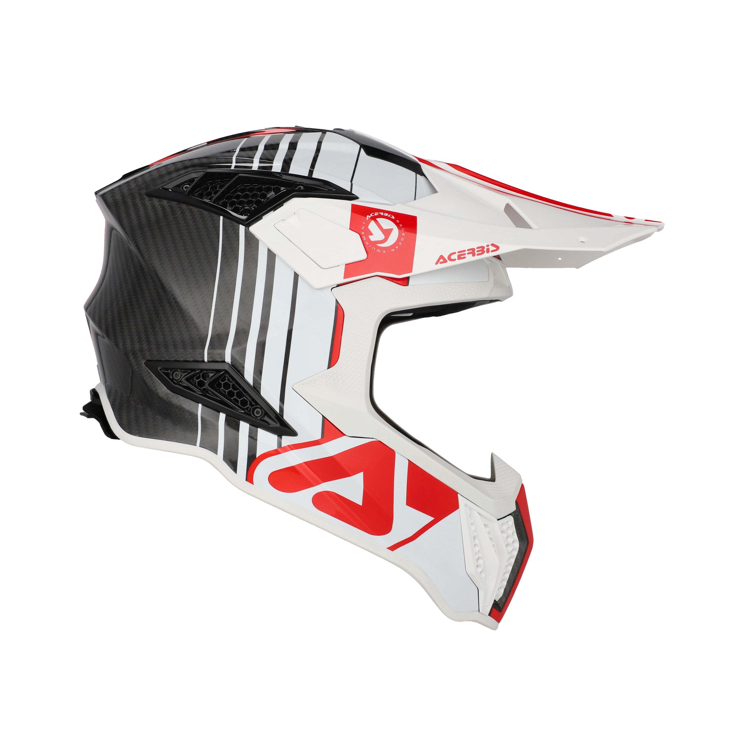 Acerbis Helm Airstrike-C weiß-rot