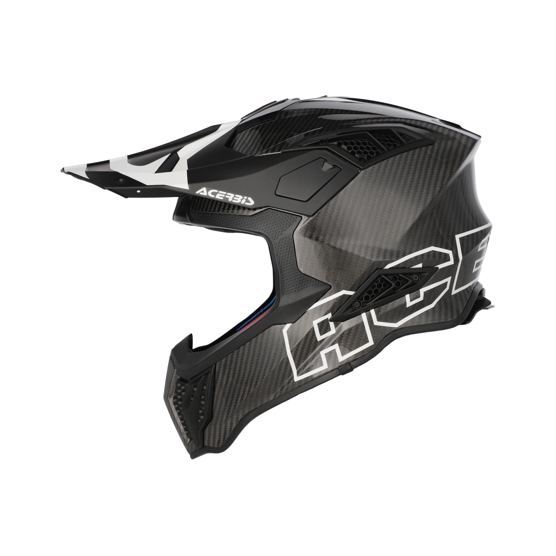 Acerbis Helm Airstrike-C schwarz-weiß