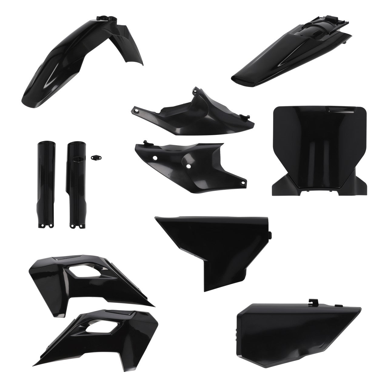 Acerbis Plastik Full Kit passend für Husqvarna schwarz / 8tlg.