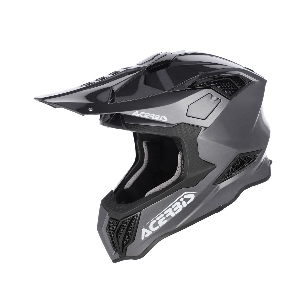 Acerbis Helm Airstrike-X grau glossy
