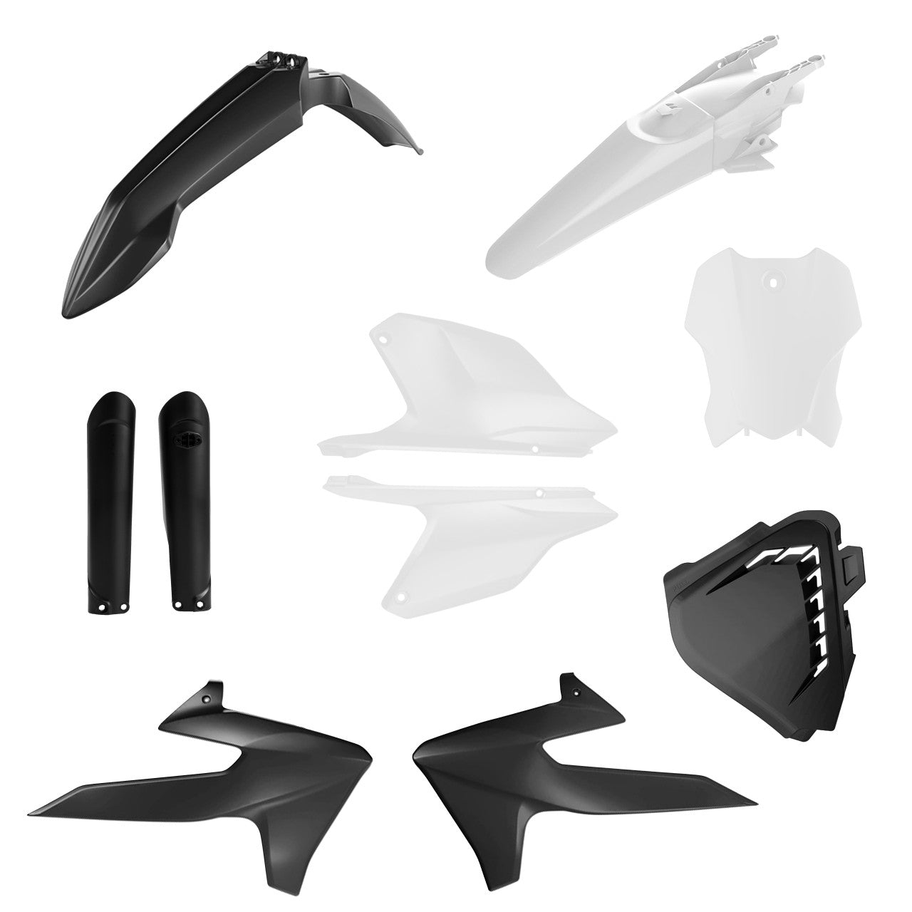 Acerbis Plastik Full Kit passend für Triumph OEM / 7tlg.