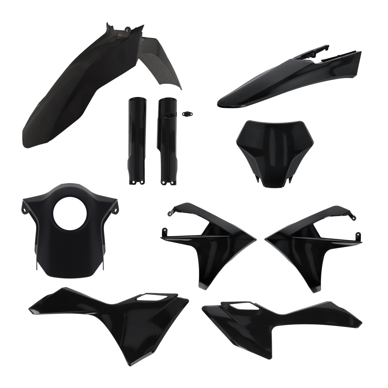 Acerbis Plastik Full Kit passend für GasGas schwarz / 7tlg.