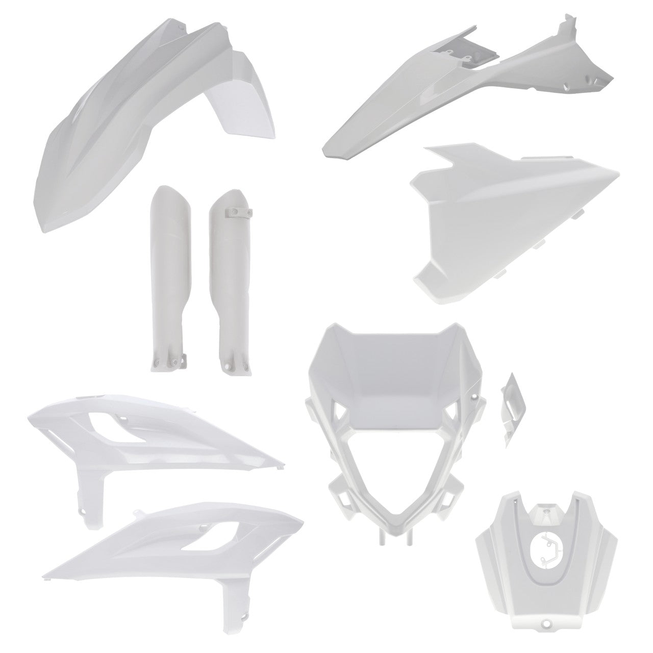 Acerbis plastic full kit suitable for Beta white / 6 pcs.
