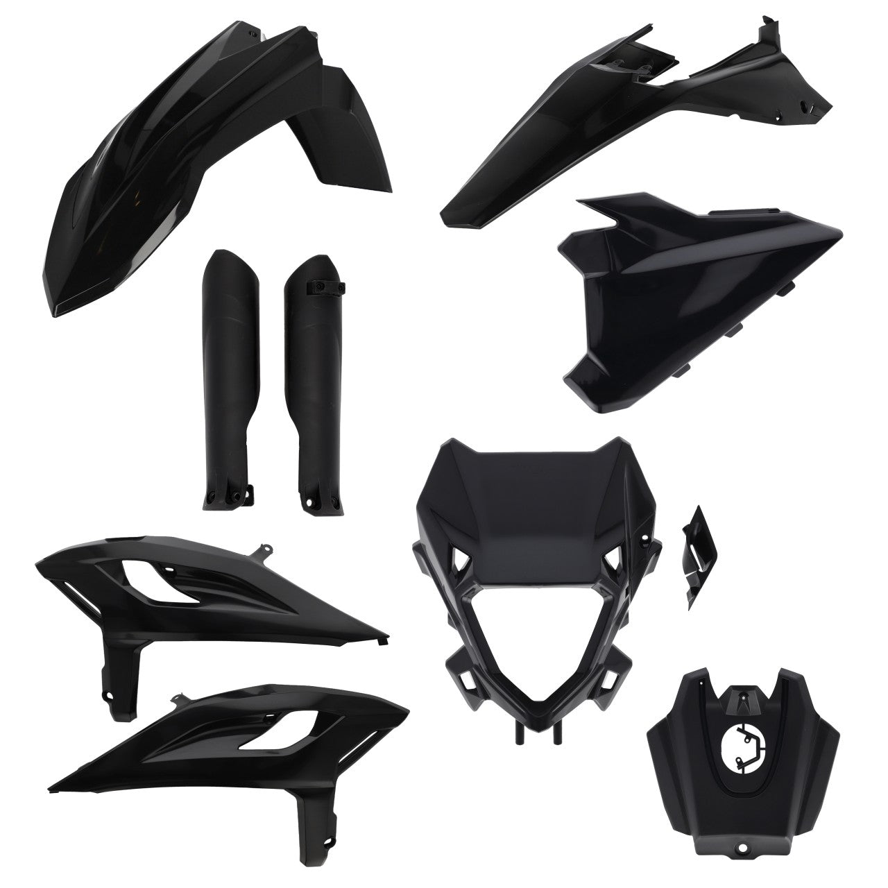Acerbis Plastik Full Kit passend für Beta schwarz / 7tlg.