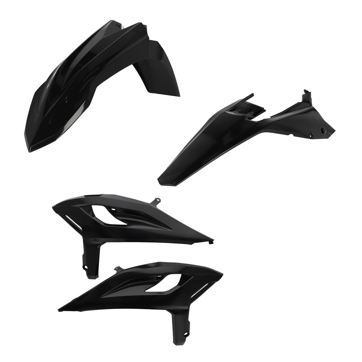 Acerbis Plastic Kit for Beta, black / 3-piece