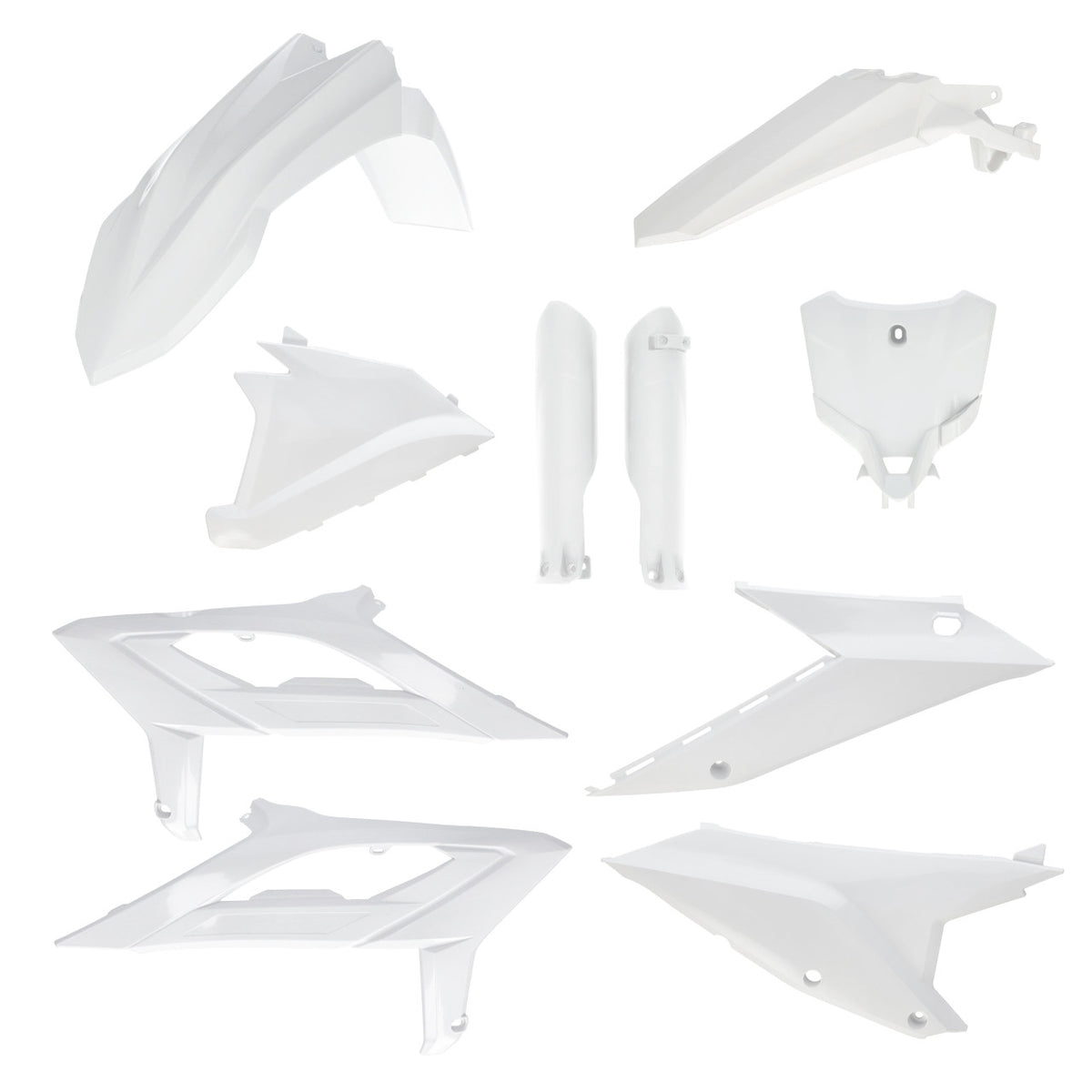 Acerbis Plastic Full Kit for Beta white / 7-piece