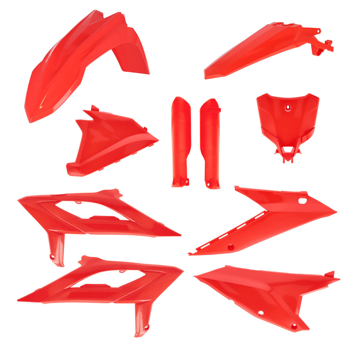 Acerbis Plastic Full Kit for Beta red / 7-piece