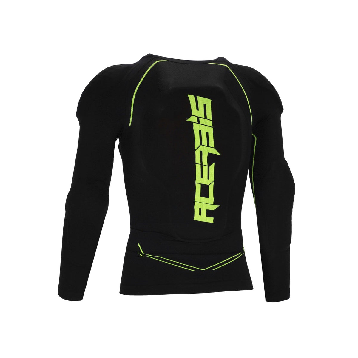Acerbis Plasma Junior protector jacket black-yellow-fluo