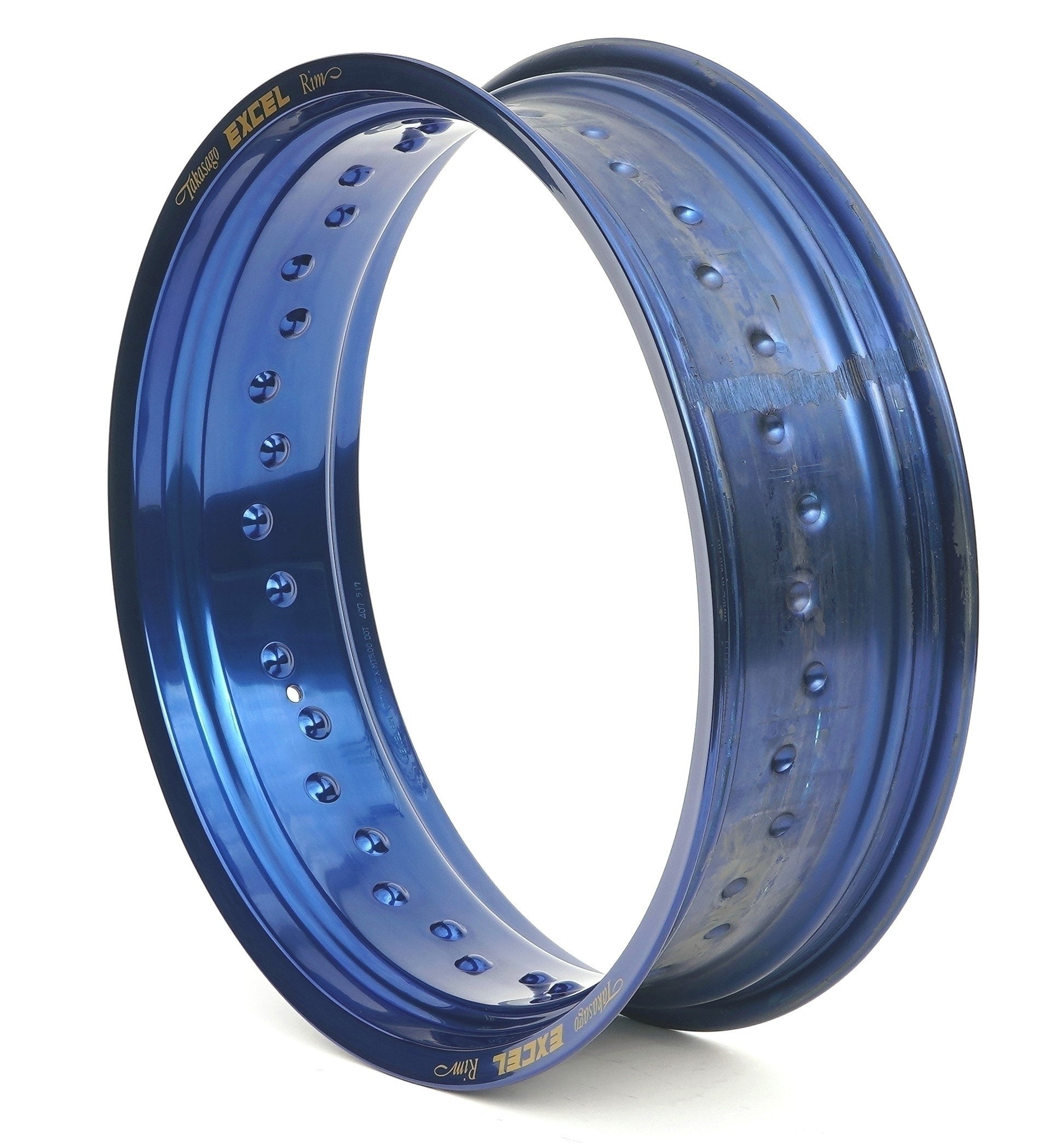 Excel Felgenring 17x4.50/36 OEM ELB411 blau // passend für Yamaha / Suzuki / Kawasaki / KTM / Husqvarna / Beta / Sherco