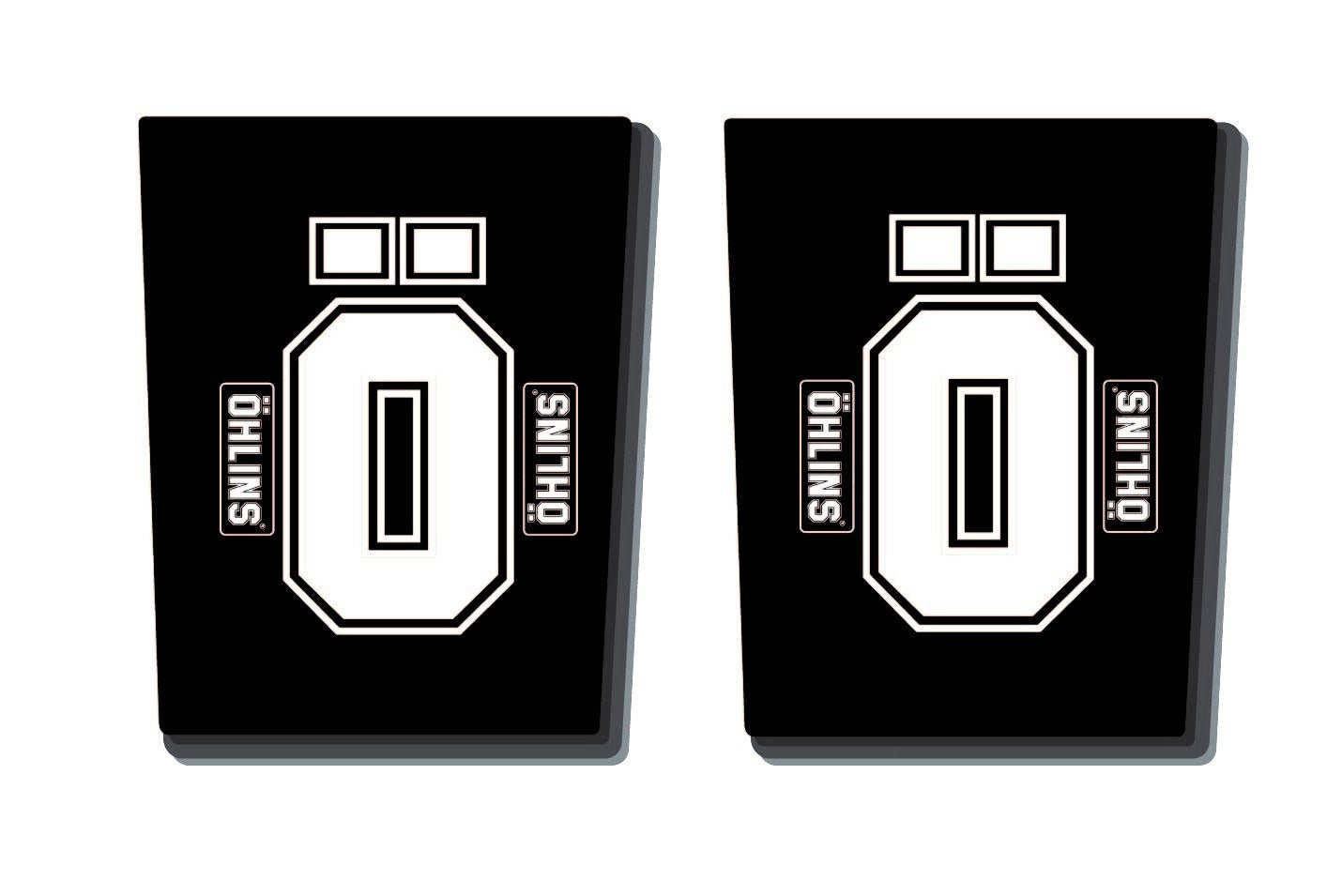 CORE Aufkleber Gabelholm passend für Öhlins schwarz