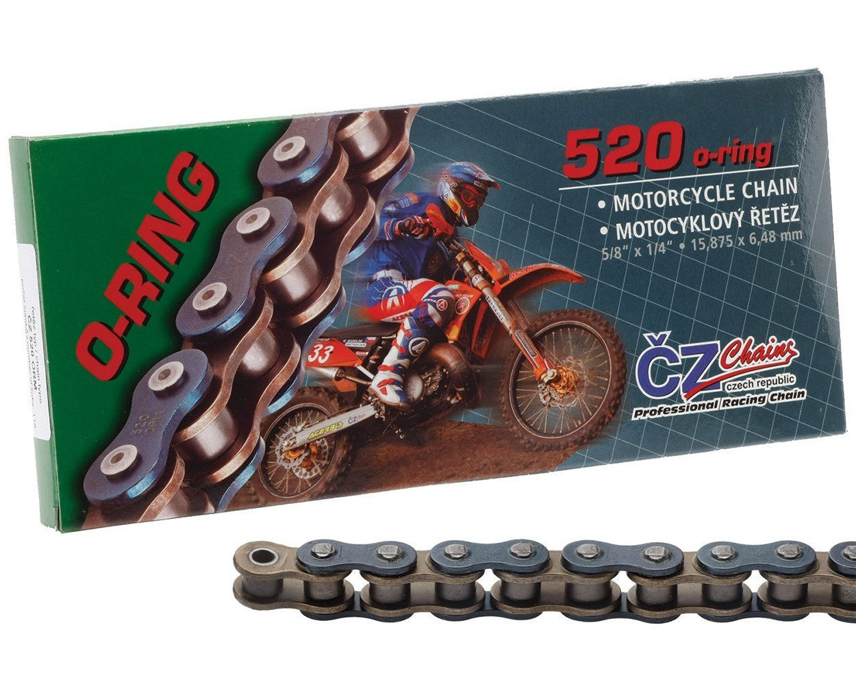 CZ Kette 520 ORM O-Ring T520/G118