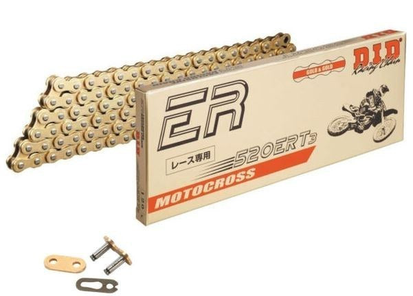 DID Kette 520 ERT3 Gold MX Racing T520/G118
