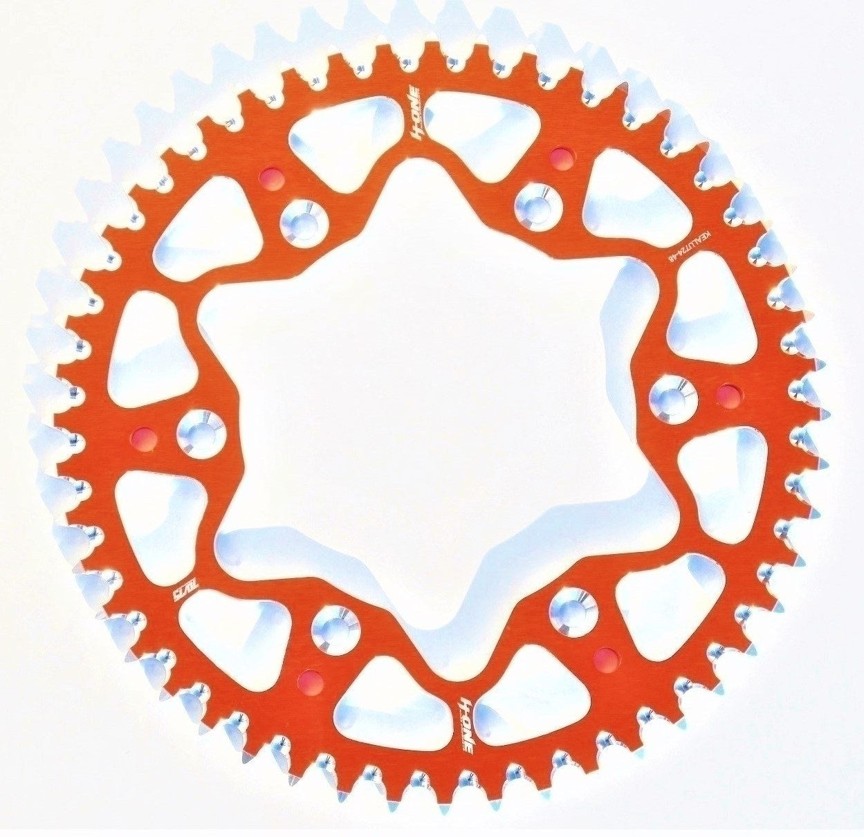 H-ONE Kettenrad Alu V2 passend für KTM / Husqvarna / GasGas orange