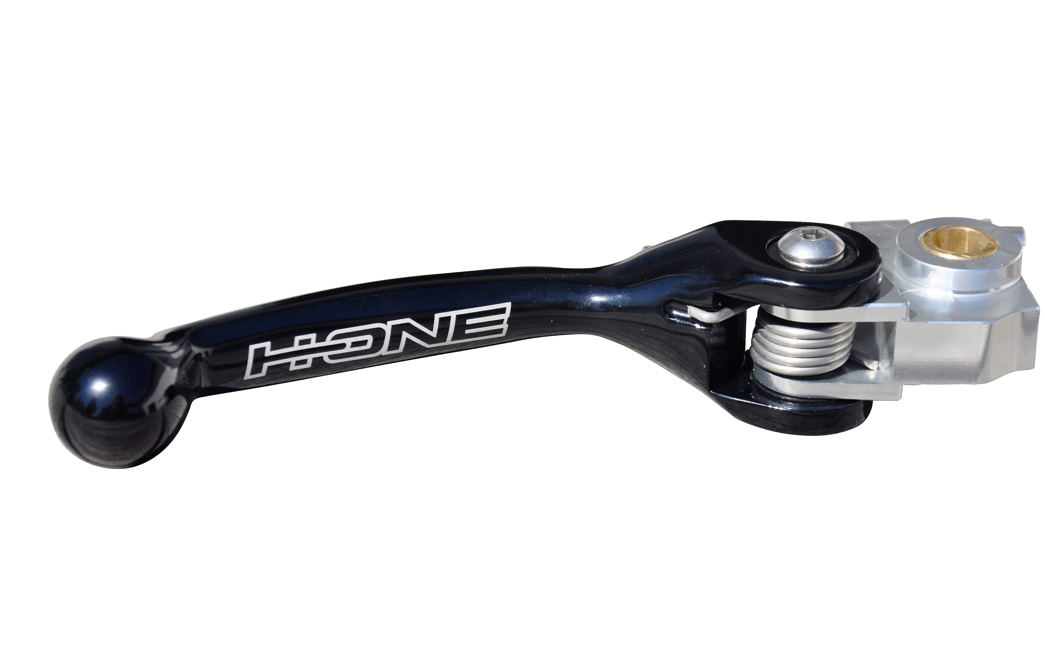 H-ONE Bremshebel Flex passend für Honda / Nissin schwarz