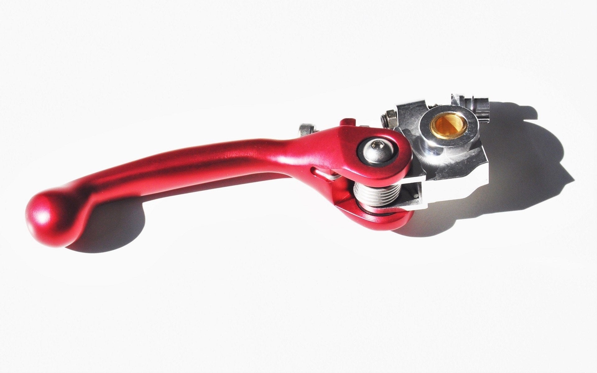 H-ONE Bremshebel Flex passend für Honda / Nissin rot