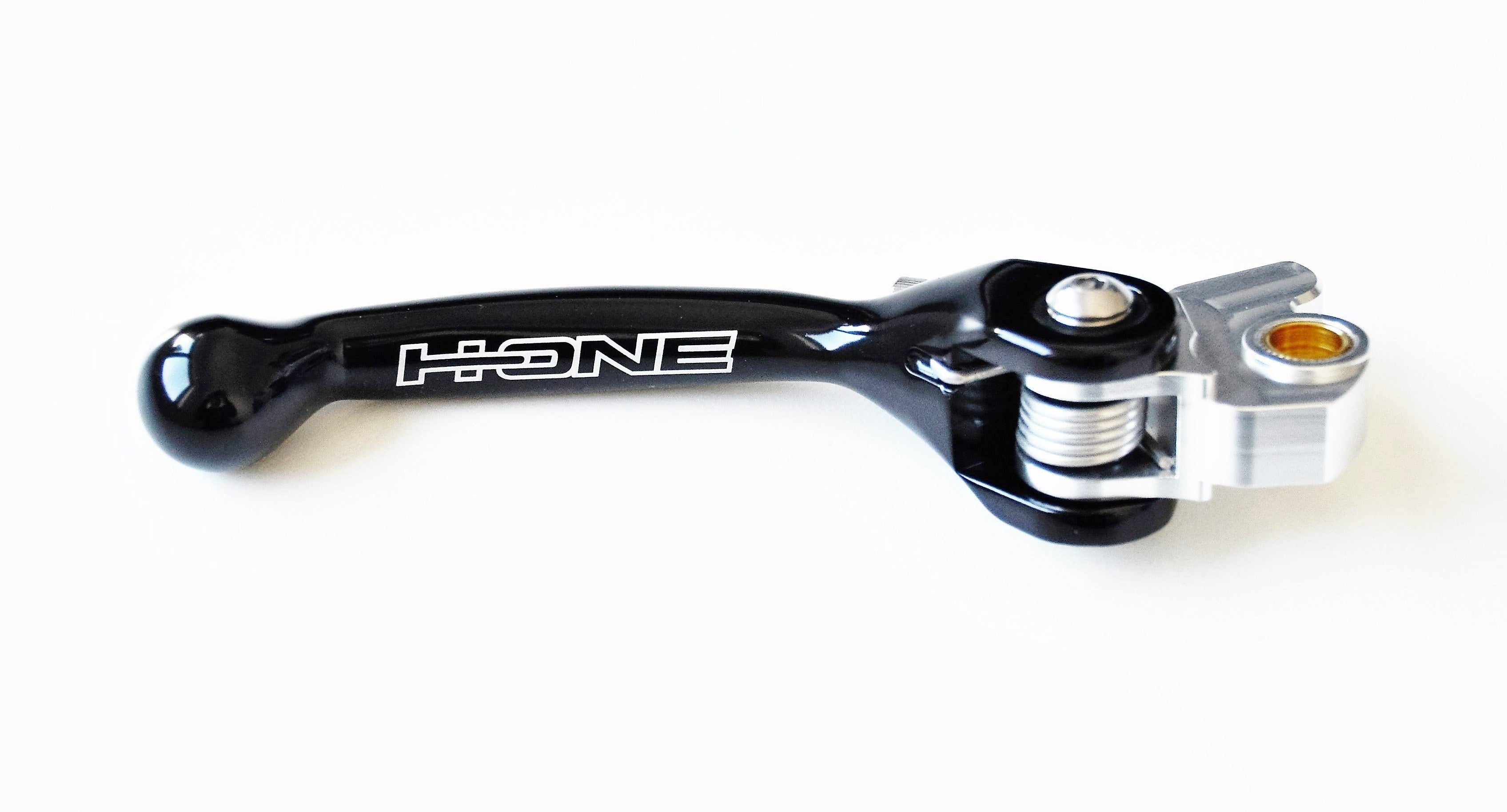 H-ONE Bremshebel Flex passend für Honda / Yamaha / Suzuki / Kawasaki / Beta / GasGas / TM / Sherco / Nissin schwarz