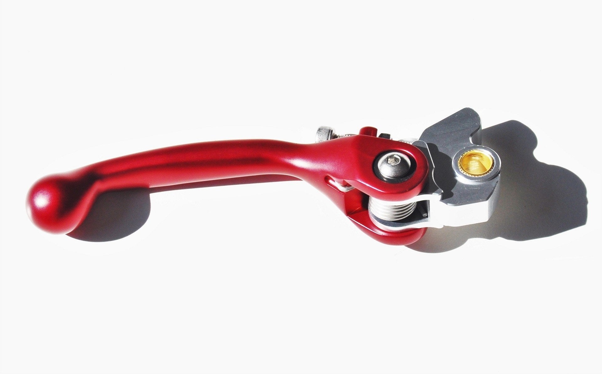 H-ONE Bremshebel Flex passend für Honda / Yamaha / Suzuki / Kawasaki / Beta / GasGas / TM / Sherco / Nissin rot