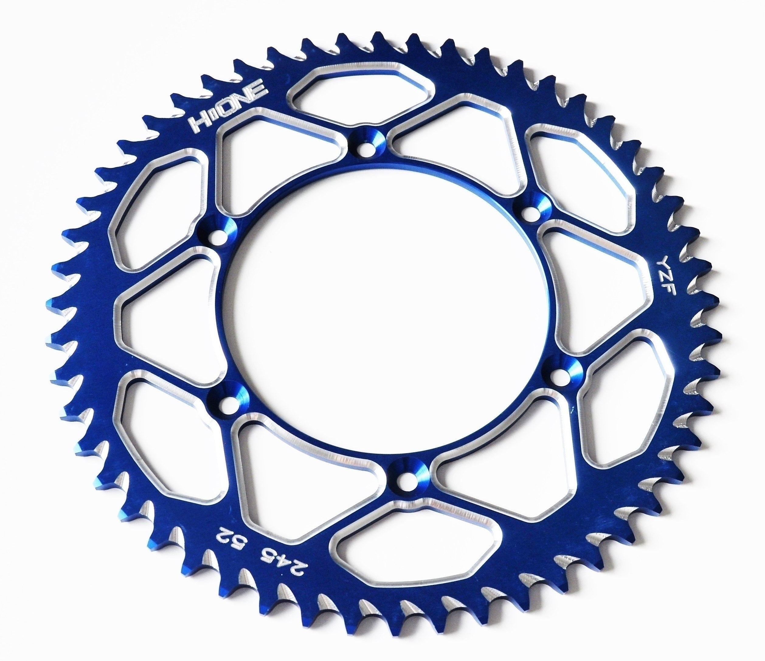 H-ONE Kettenrad Alu V1 passend für Yamaha blau