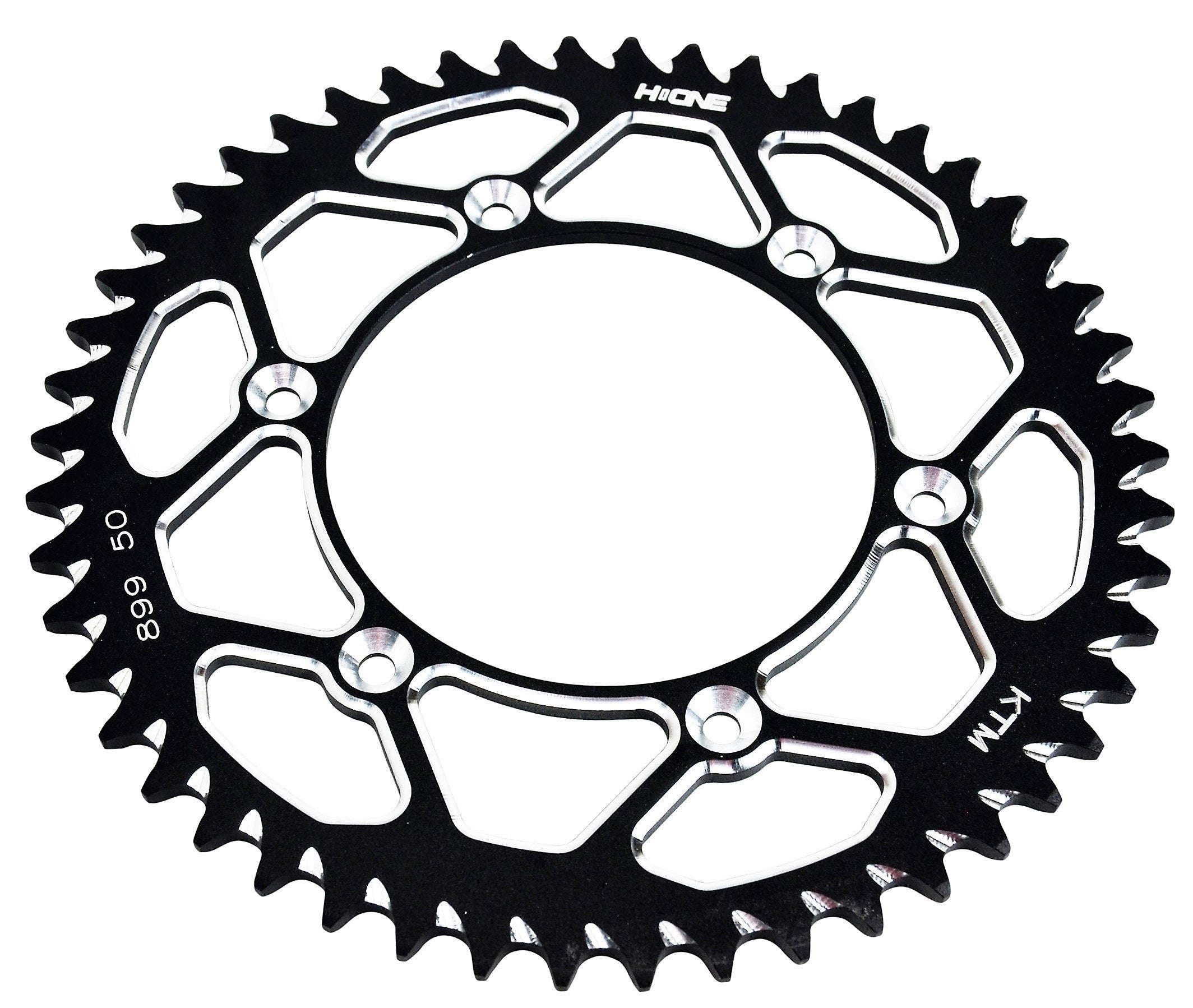 H-ONE Kettenrad Alu V1 passend für Husqvarna / GasGas / Sherco schwarz