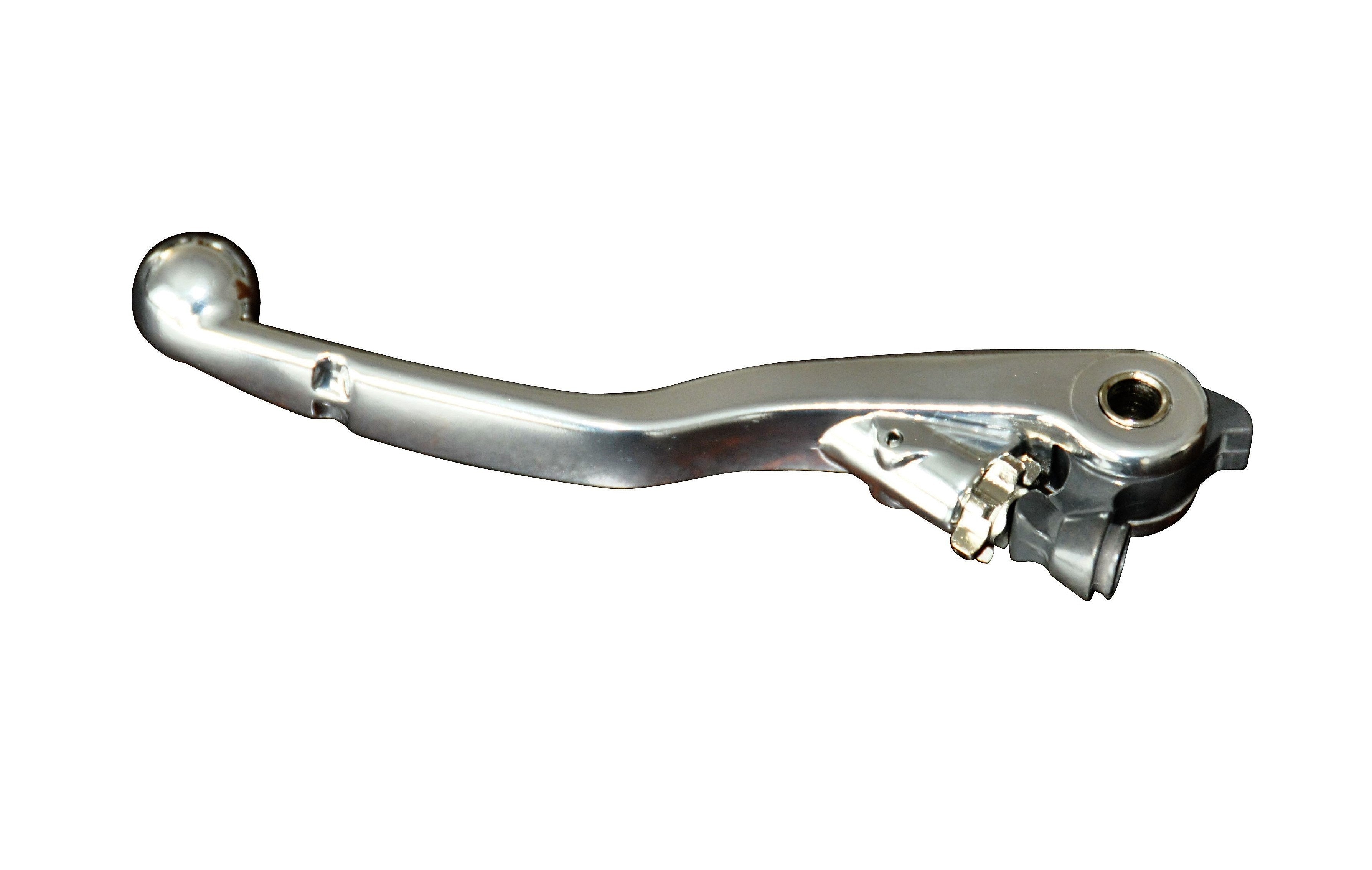 H-ONE Kupplungshebel Works passend für KTM / Husqvarna / GasGas / Rieju // Magura kurz Klapphebel silber