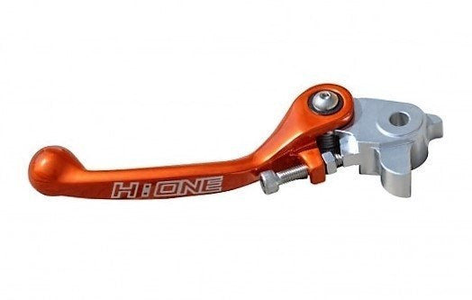 H-ONE Kupplungshebel Flex passend für KTM / Magura kurz orange
