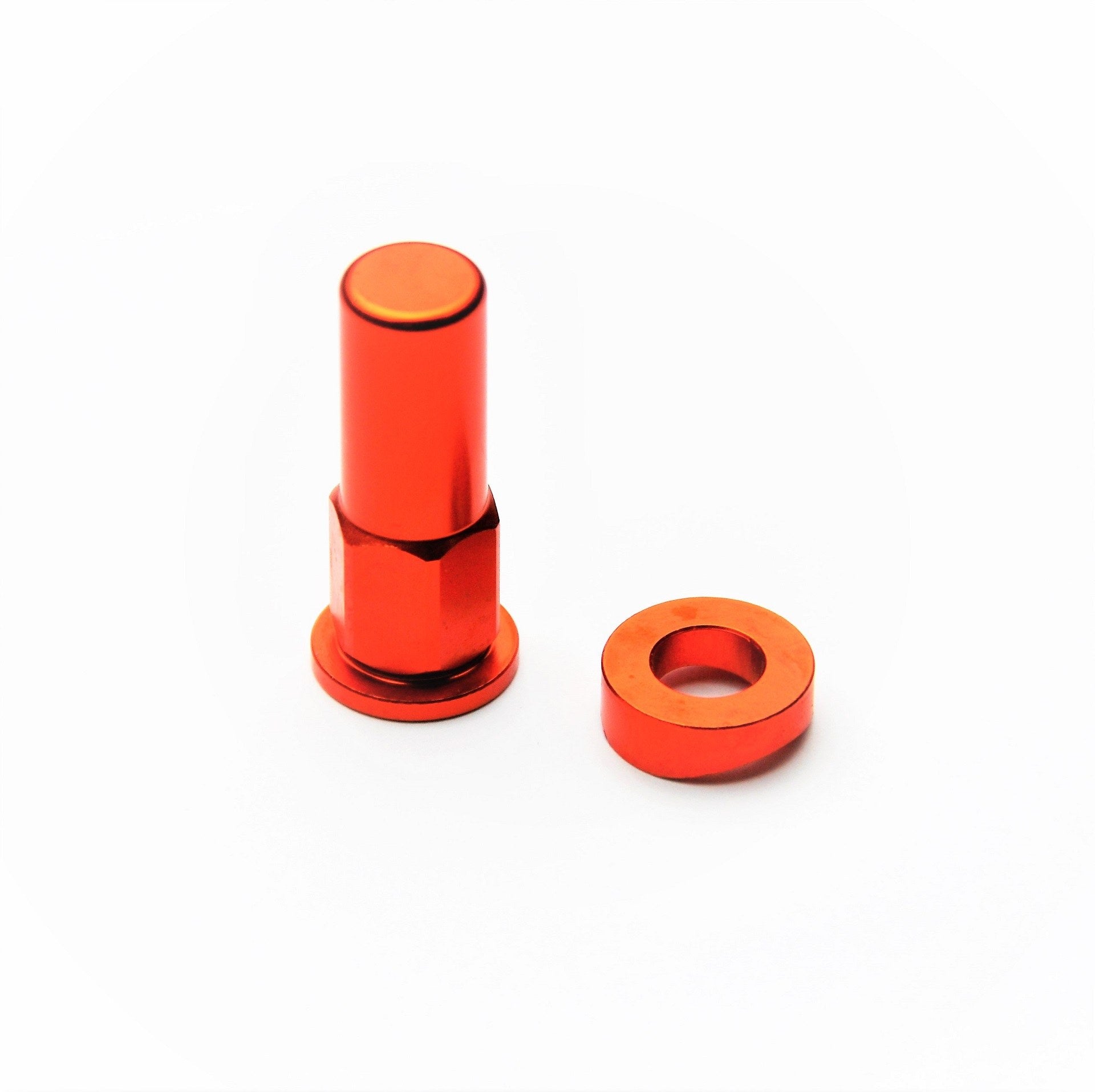 H-ONE Reifenhalter Schraube Alu orange