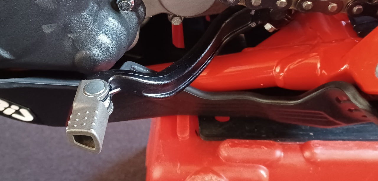 H-ONE Schalthebel Race passend für Beta schwarz-grau