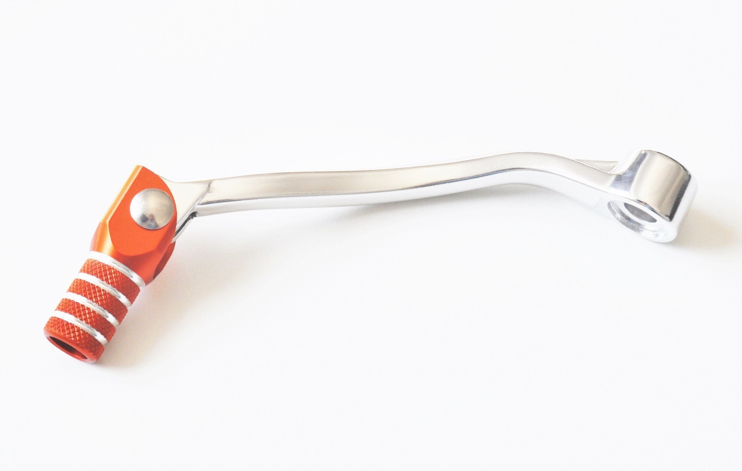 H-ONE Schalthebel Race passend für KTM silber-orange