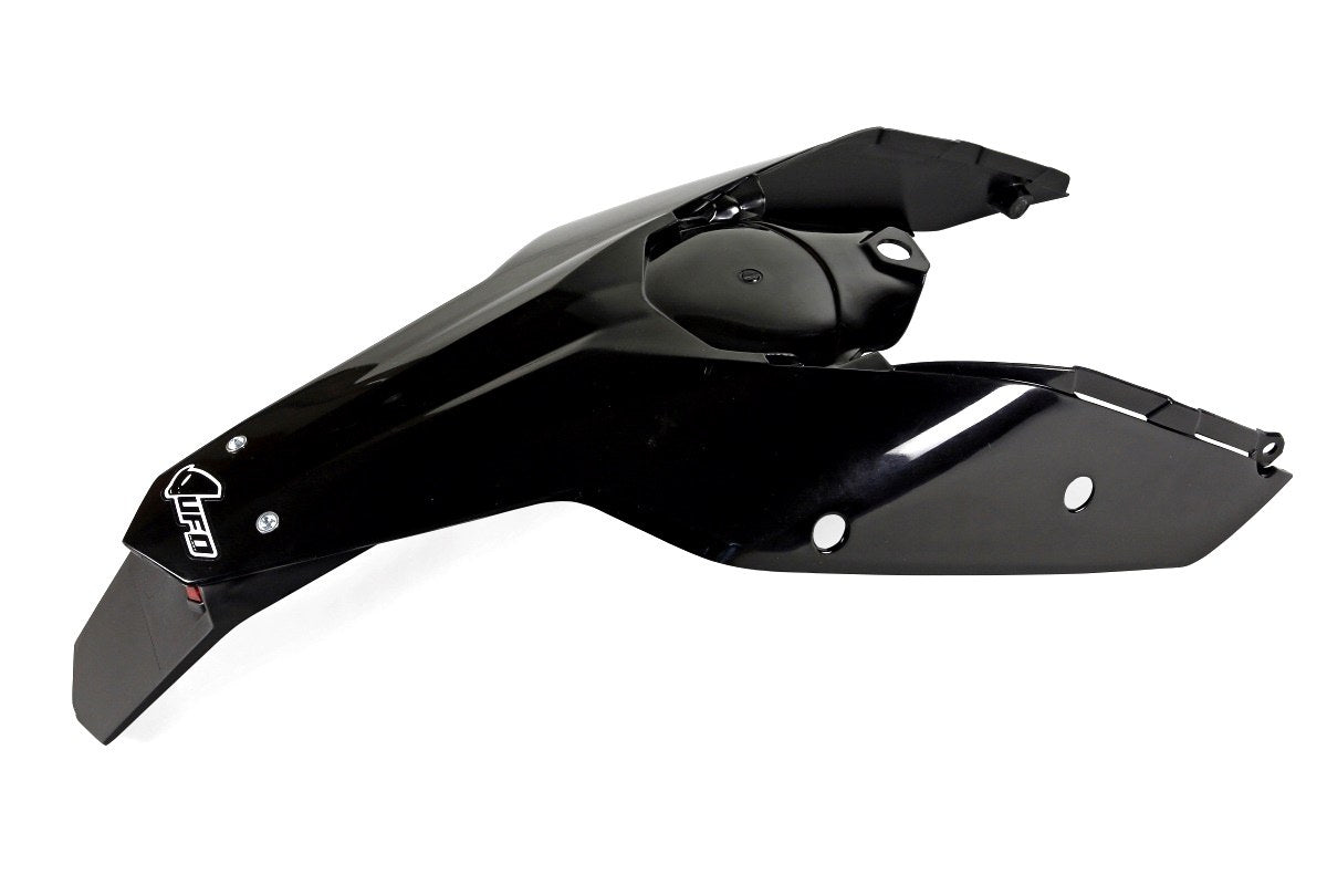 UFO Kotflügel hinten mit Kennzeichenhalterung und Lichteinheit passend für KTM