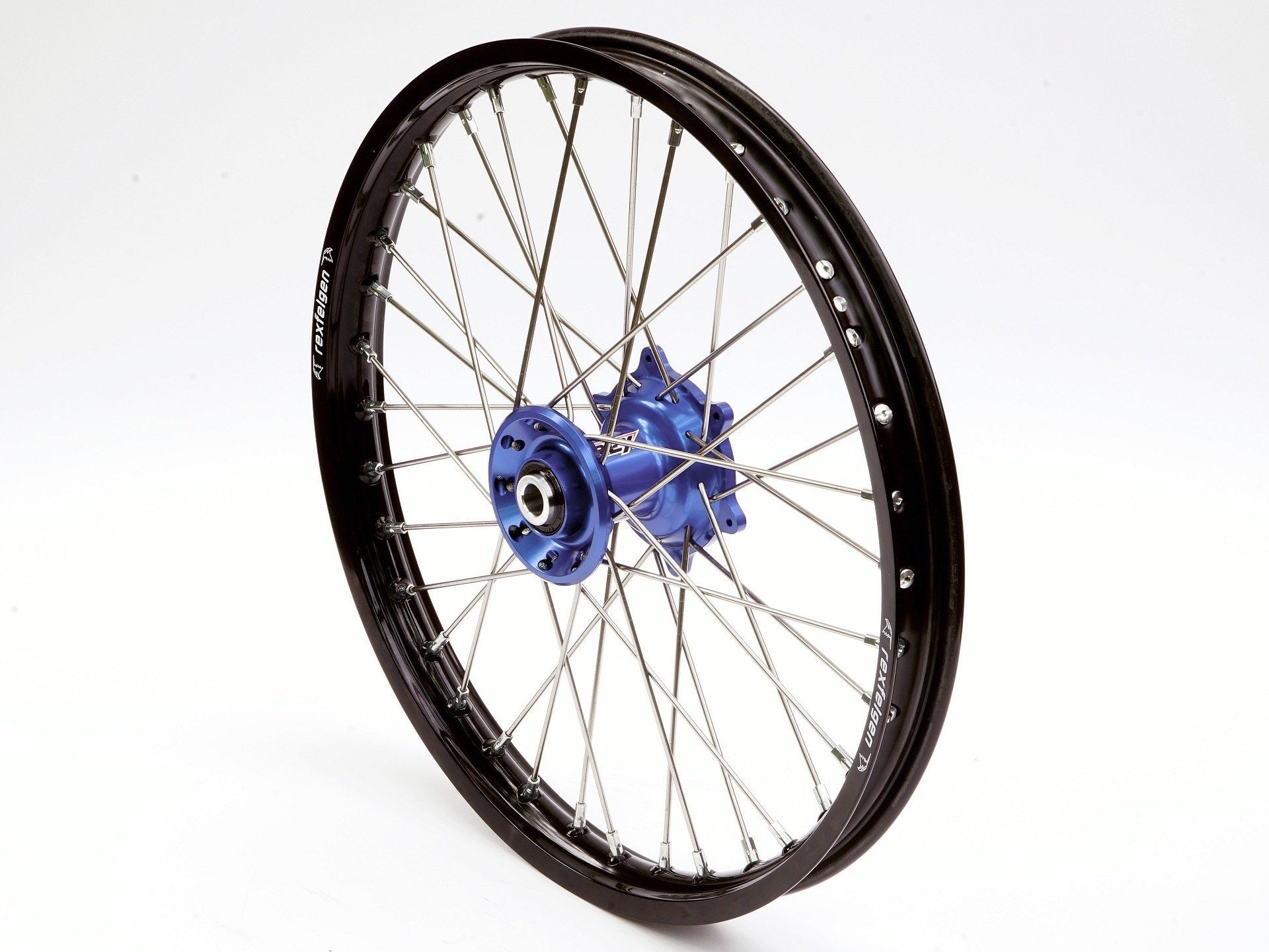 REX Rad 21x1.60 vorne passend für Yamaha / Fantic 20MM schwarz-blau