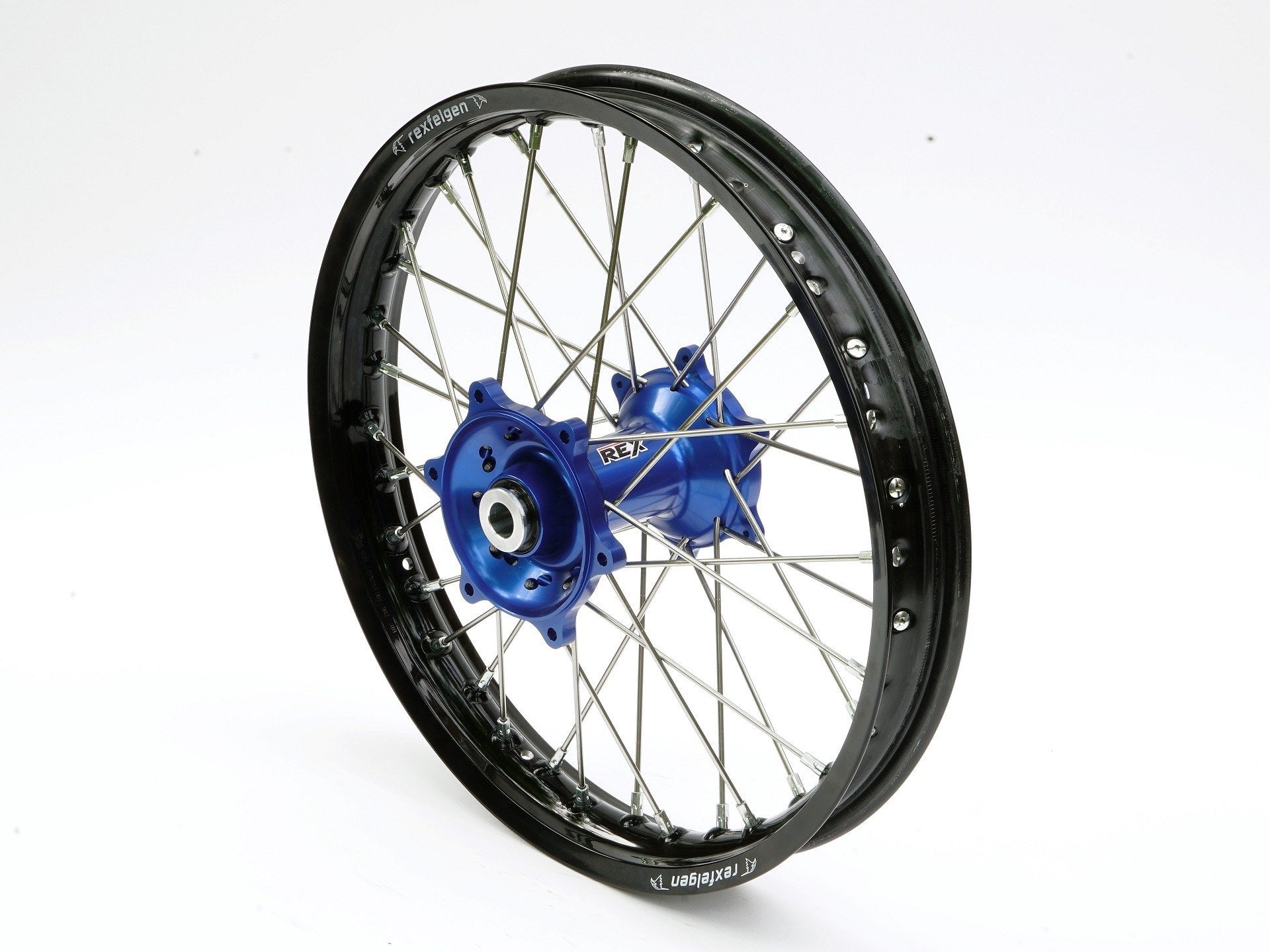 REX Rad 18x2.15 passend für KTM / Husqvarna / GasGas 22MM schwarz-blau