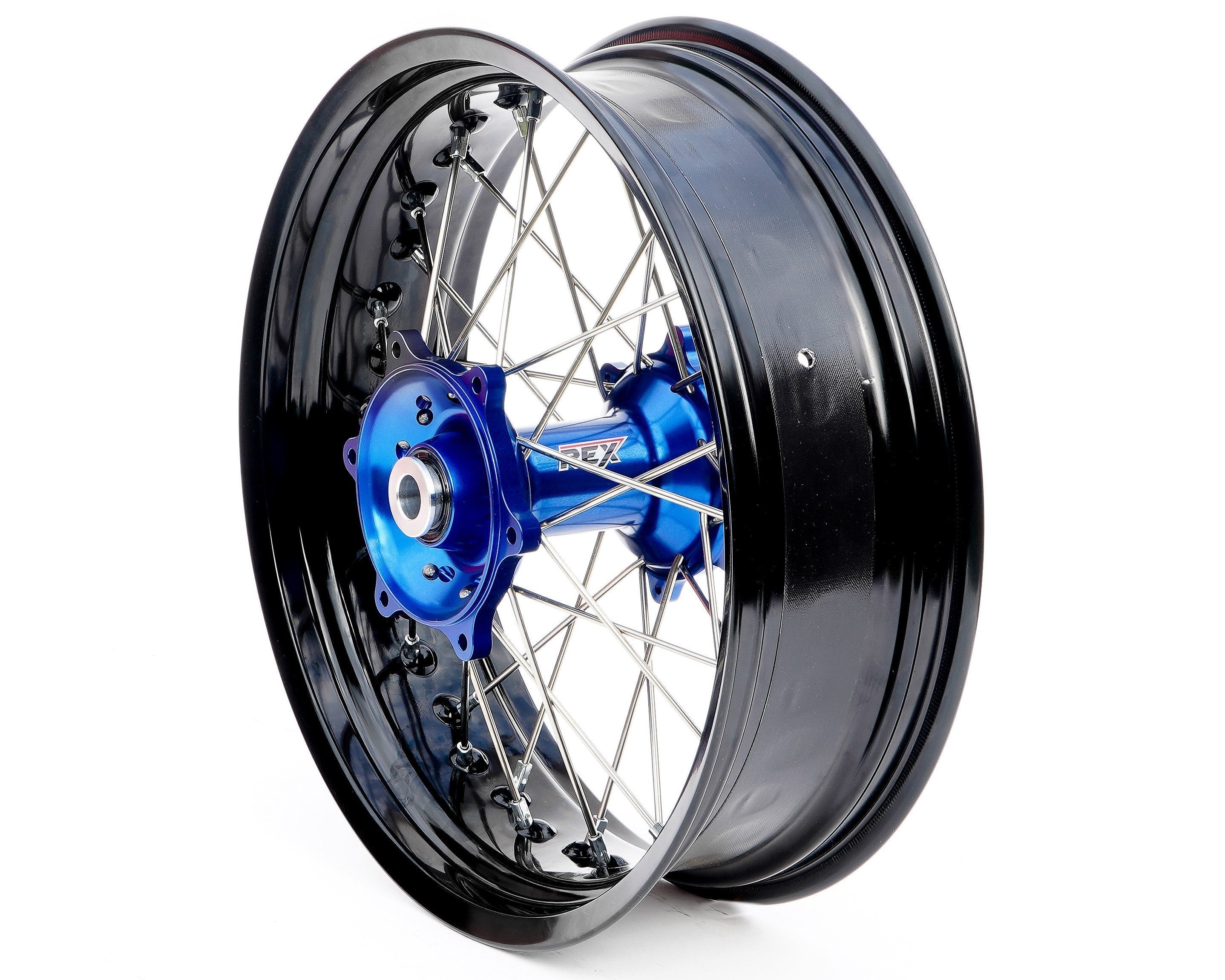 REX Rad 17x4.50 passend für KTM / Husqvarna / GasGas 25MM schwarz-blau